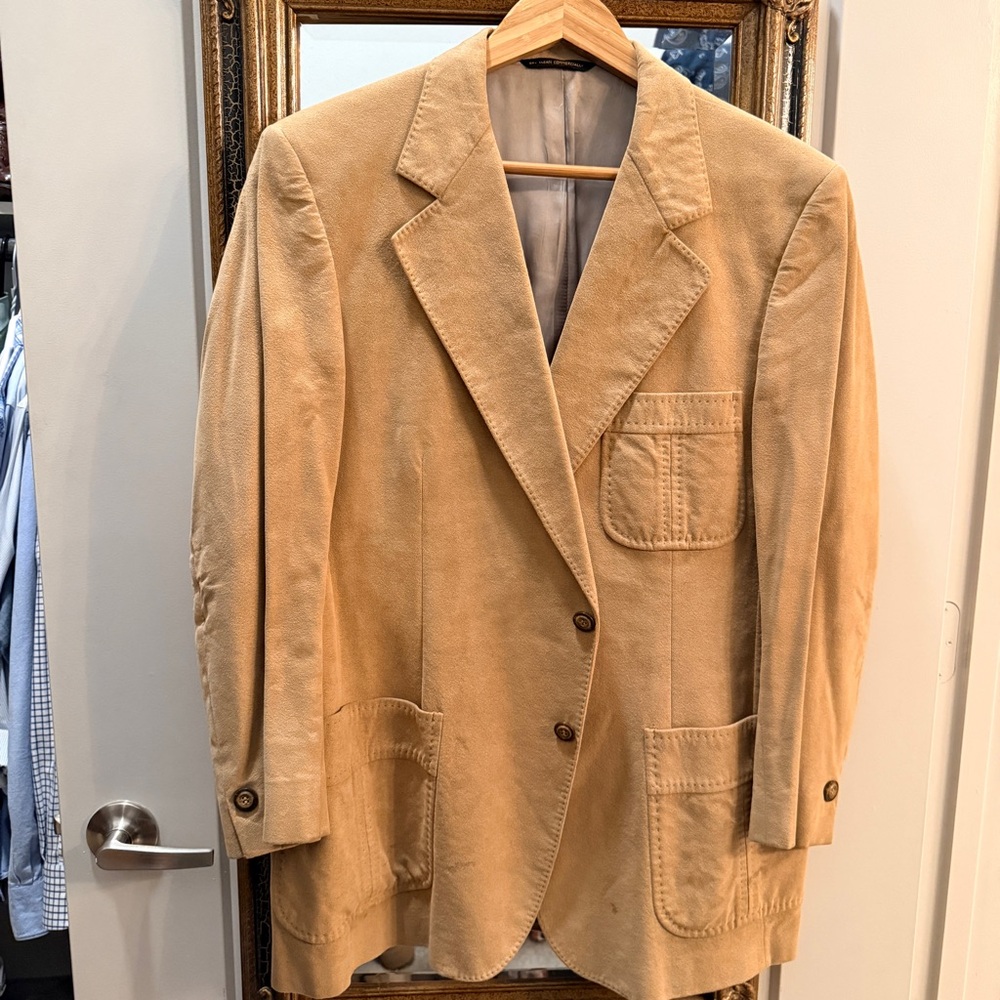 Tan Corduroy Blazer